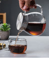 High Borosilicate Glass Tea Pot with stainless filter and lid 300ml / 500ml