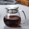 High Borosilicate Glass Tea Pot with stainless filter and lid 300ml / 500ml