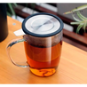 Glass Teacup with Infuser and Lid - Teaware